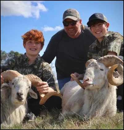 Recent hunt trophy taken at TEN26 Outdoors hunting ranch near Huntsville Texas