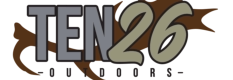 The picture of the main logo for TEN26 Outdoors hunting service