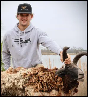 Recent hunt trophy taken at TEN26 Outdoors hunting ranch near Huntsville Texas