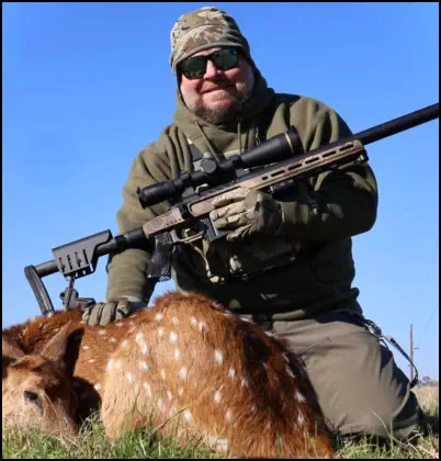 Recent hunt trophy taken at TEN26 Outdoors hunting ranch near Huntsville Texas