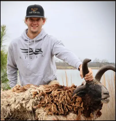 Recent hunt trophy taken at TEN26 Outdoors hunting ranch near Huntsville Texas