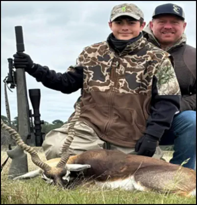 Recent hunt trophy taken at TEN26 Outdoors hunting ranch near Huntsville Texas